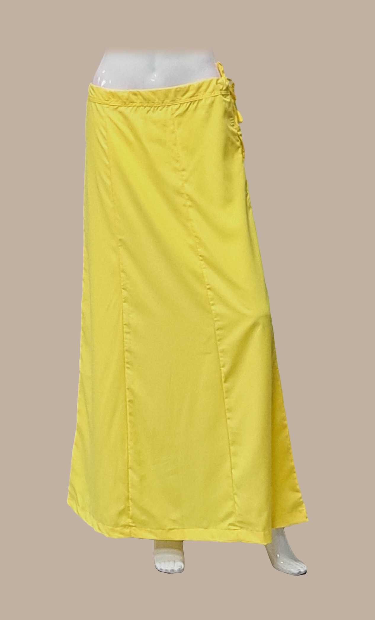 Yellow Cotton Under Skirt