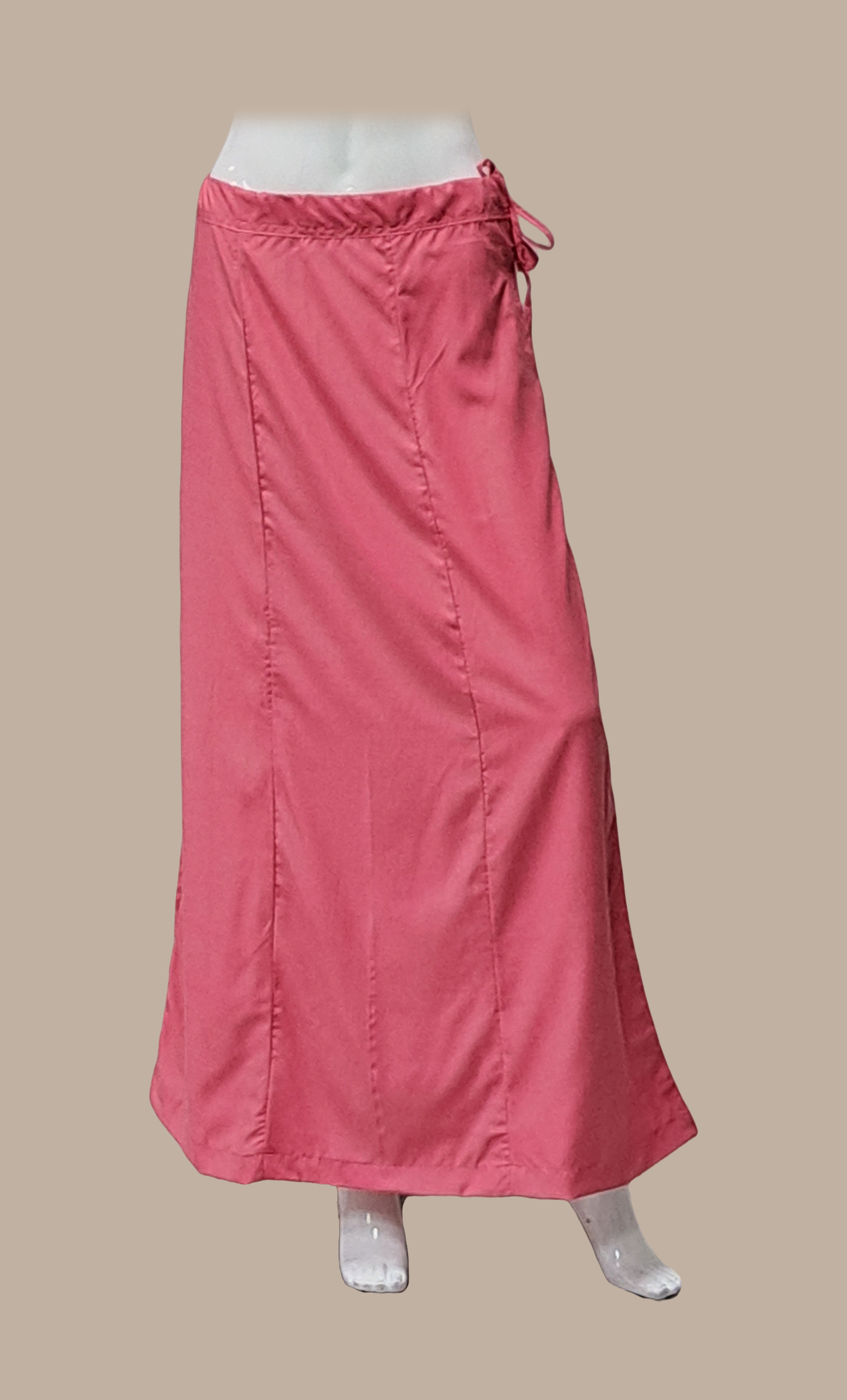 Rose Pink Cotton Under Skirt