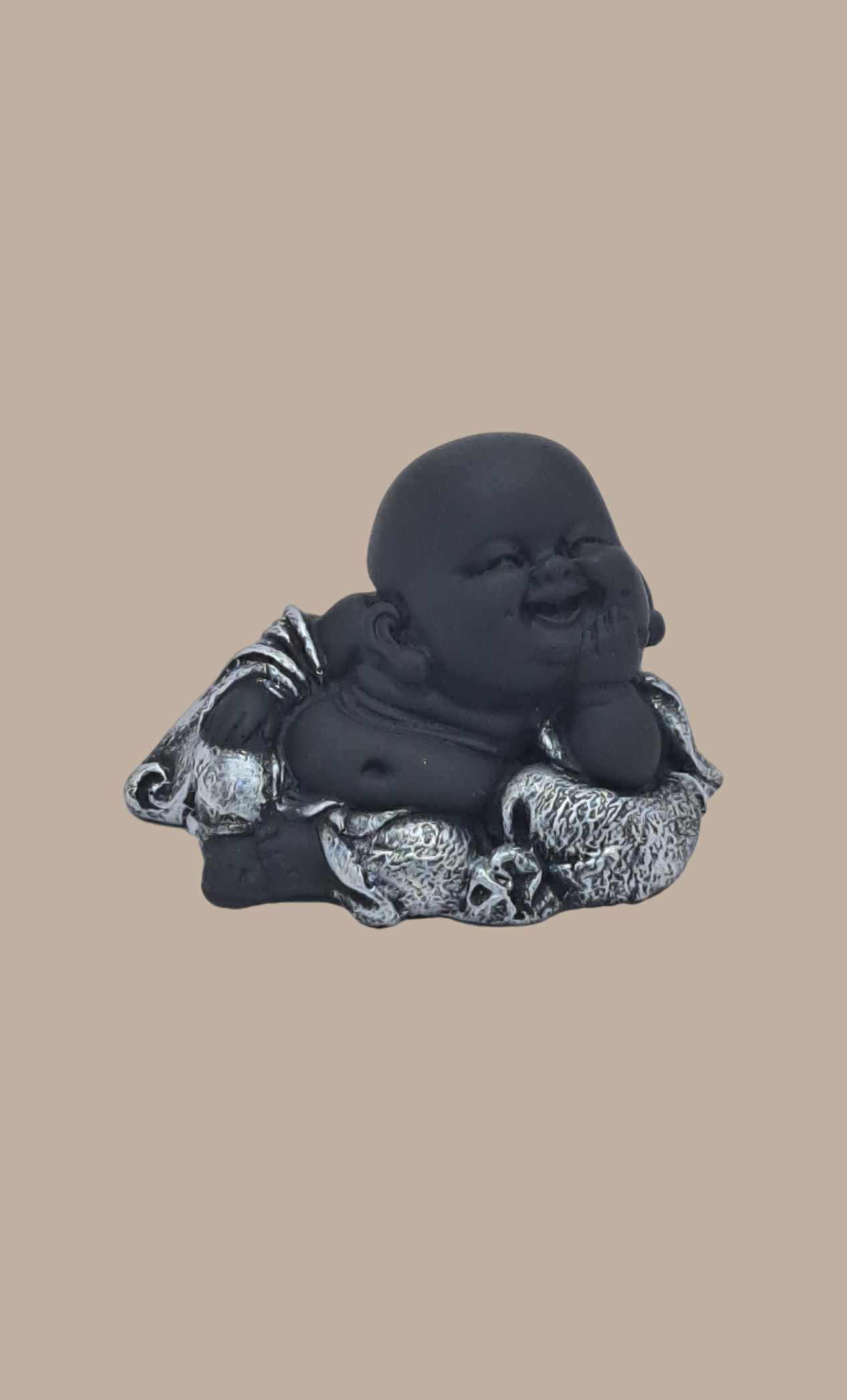 Silver Relaxing Baby Monk