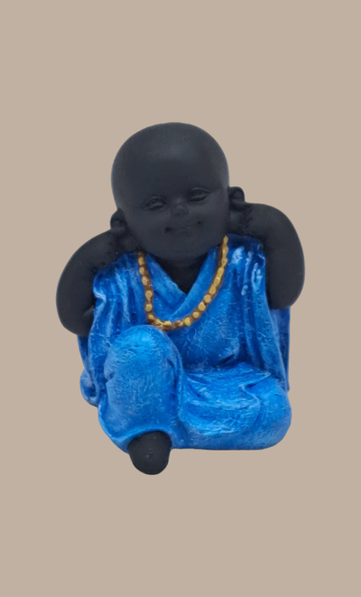 4 Piece Blue Baby Monk Set