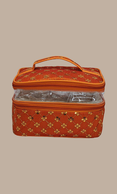 Deep Orange Universal Pouch Bag
