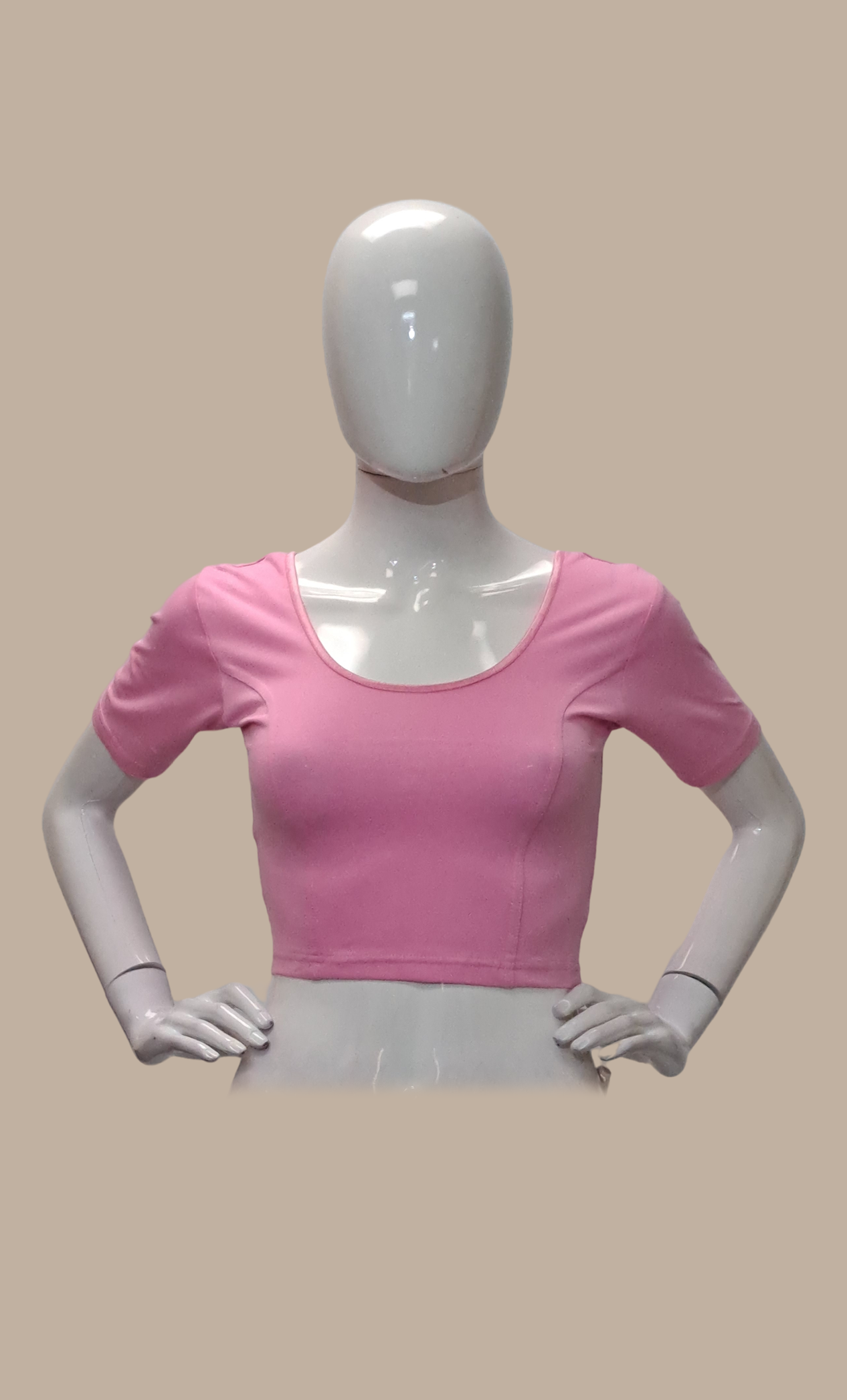Pink Stretch Blouse