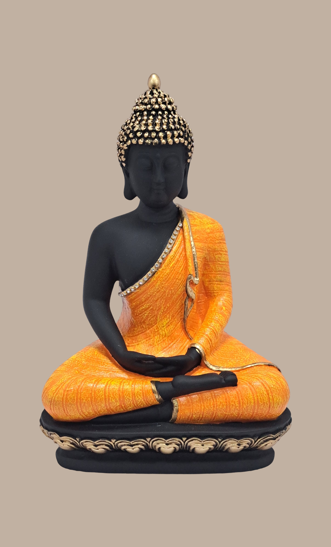 Orange Gautam Buddha