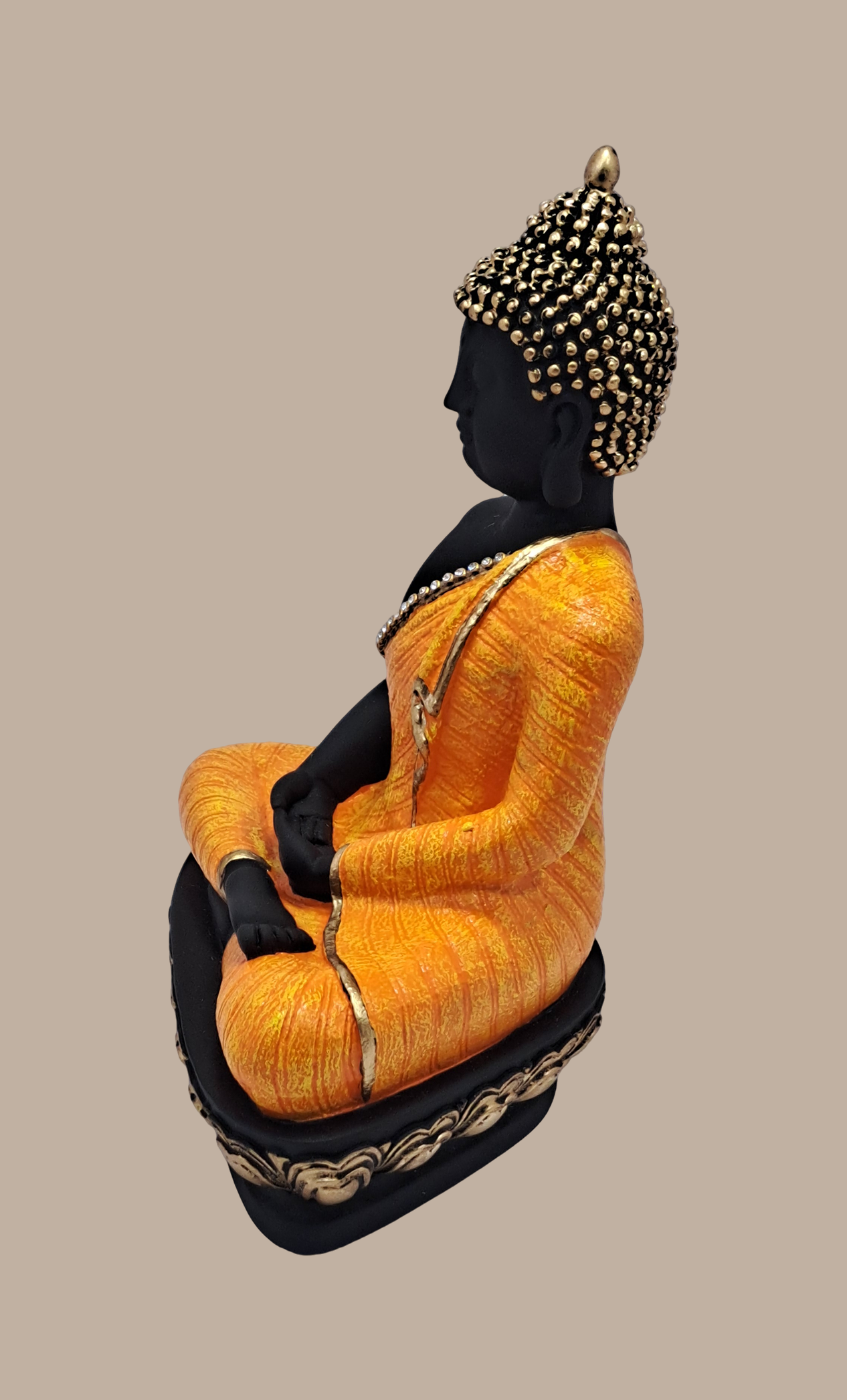 Orange Gautam Buddha