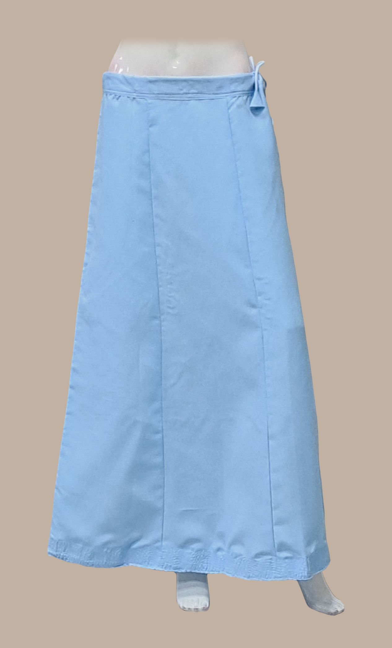 Light Blue Cotton Under Skirt