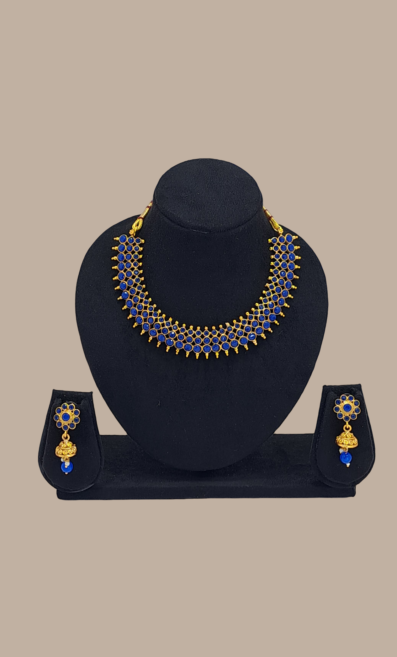 Deep Blue Necklace Set