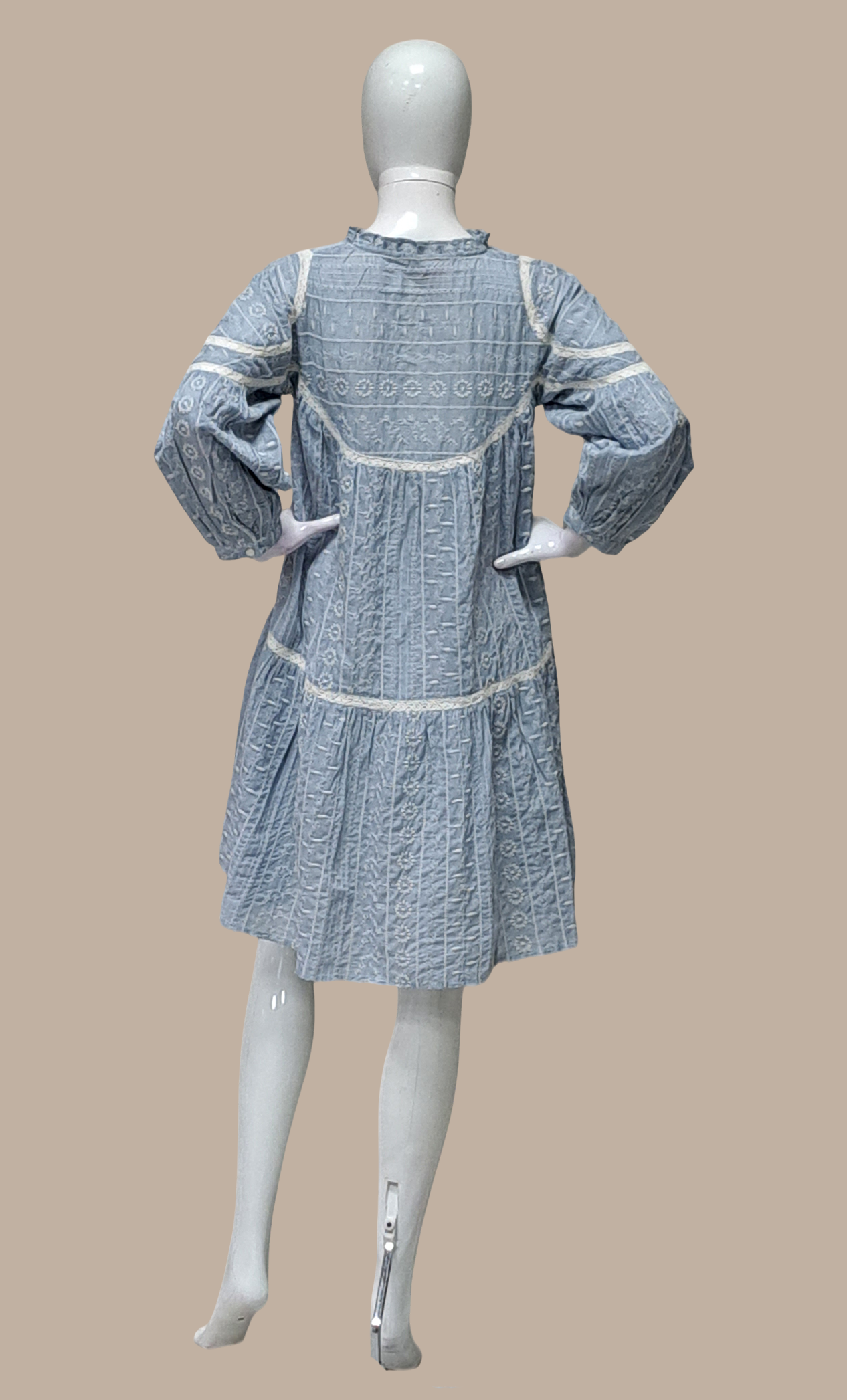 Stone Embroidered Kurti Dress