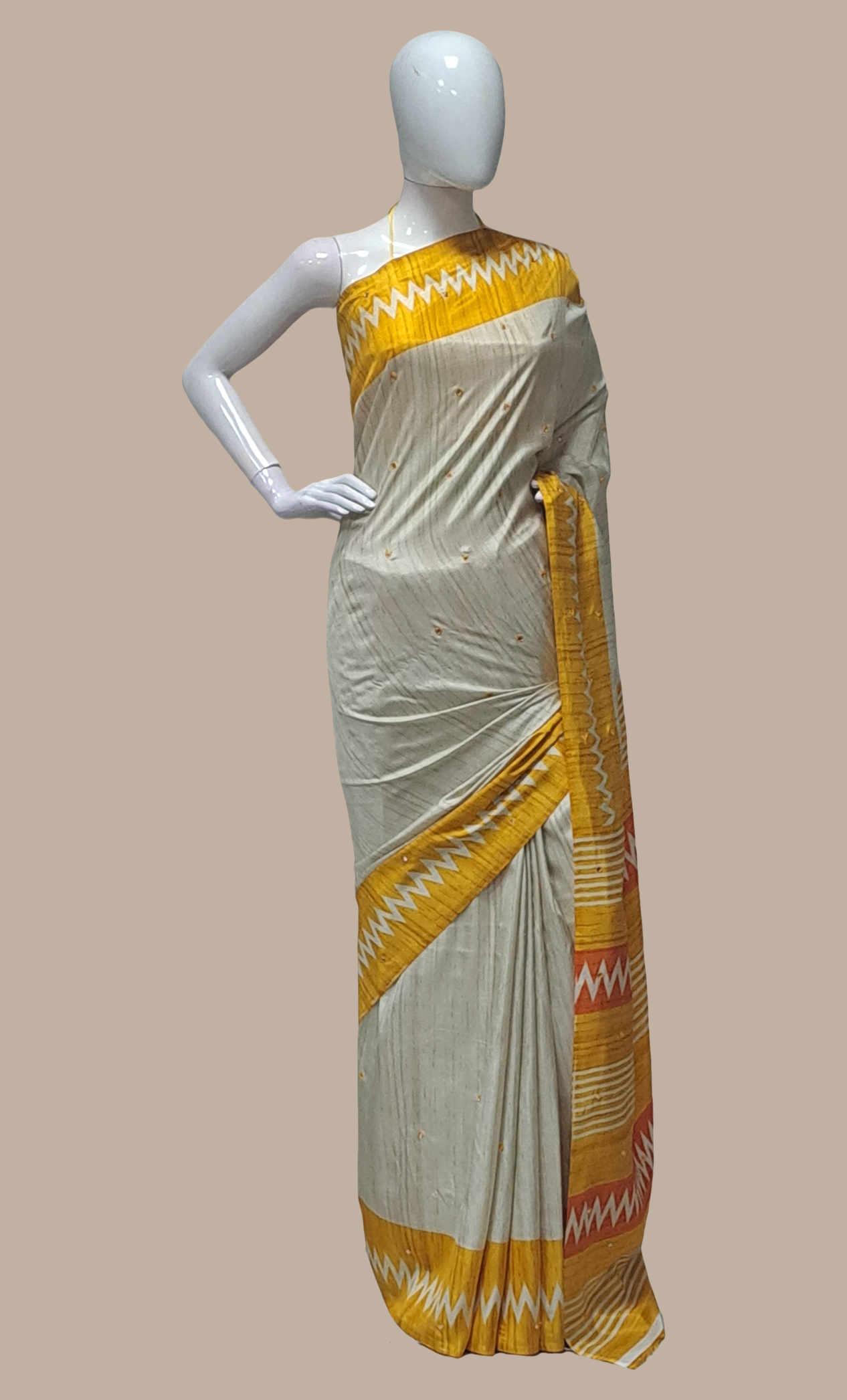 Soft Stone Printed Sari