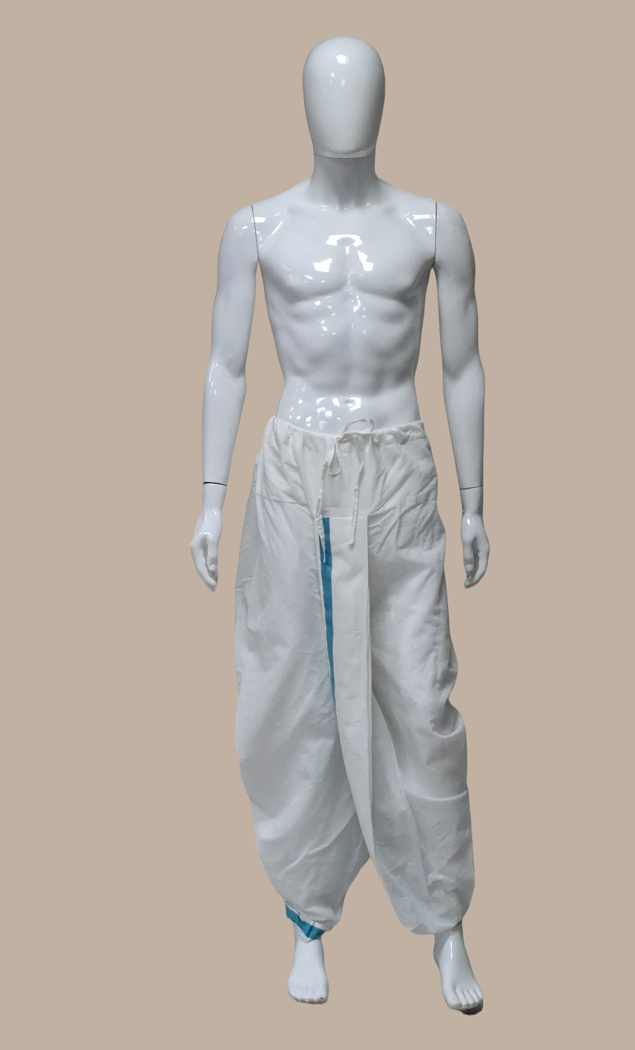 Turquoise Dhoti Pants