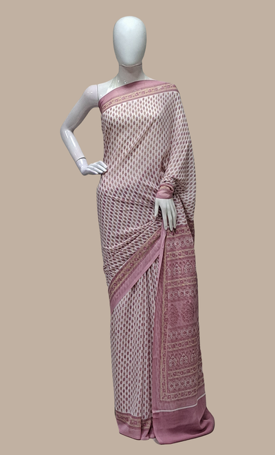 Mink Printed Sari