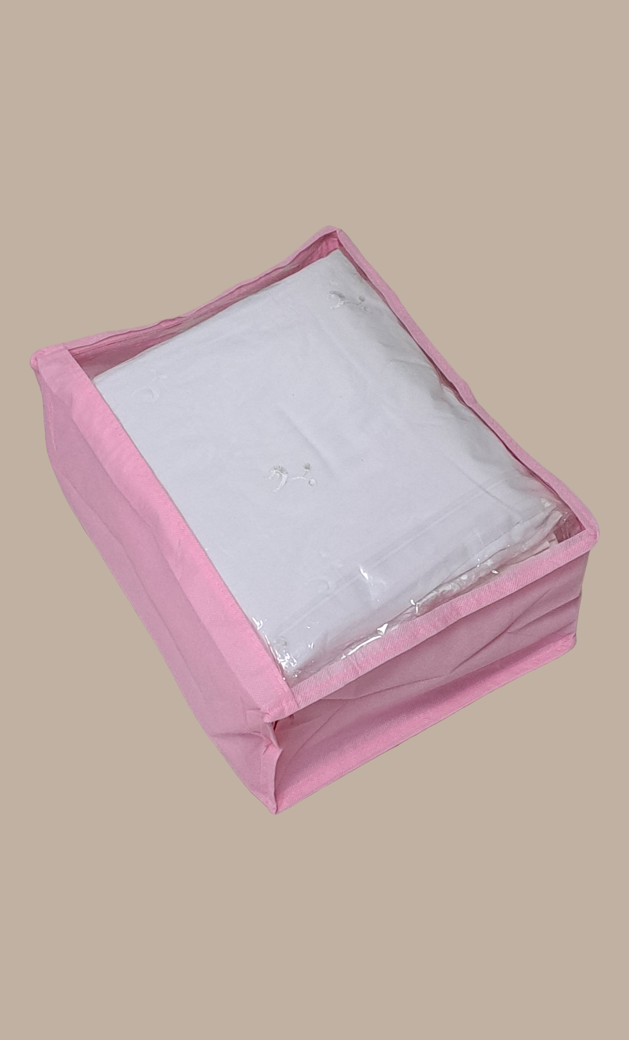 Baby Pink Sari Cover