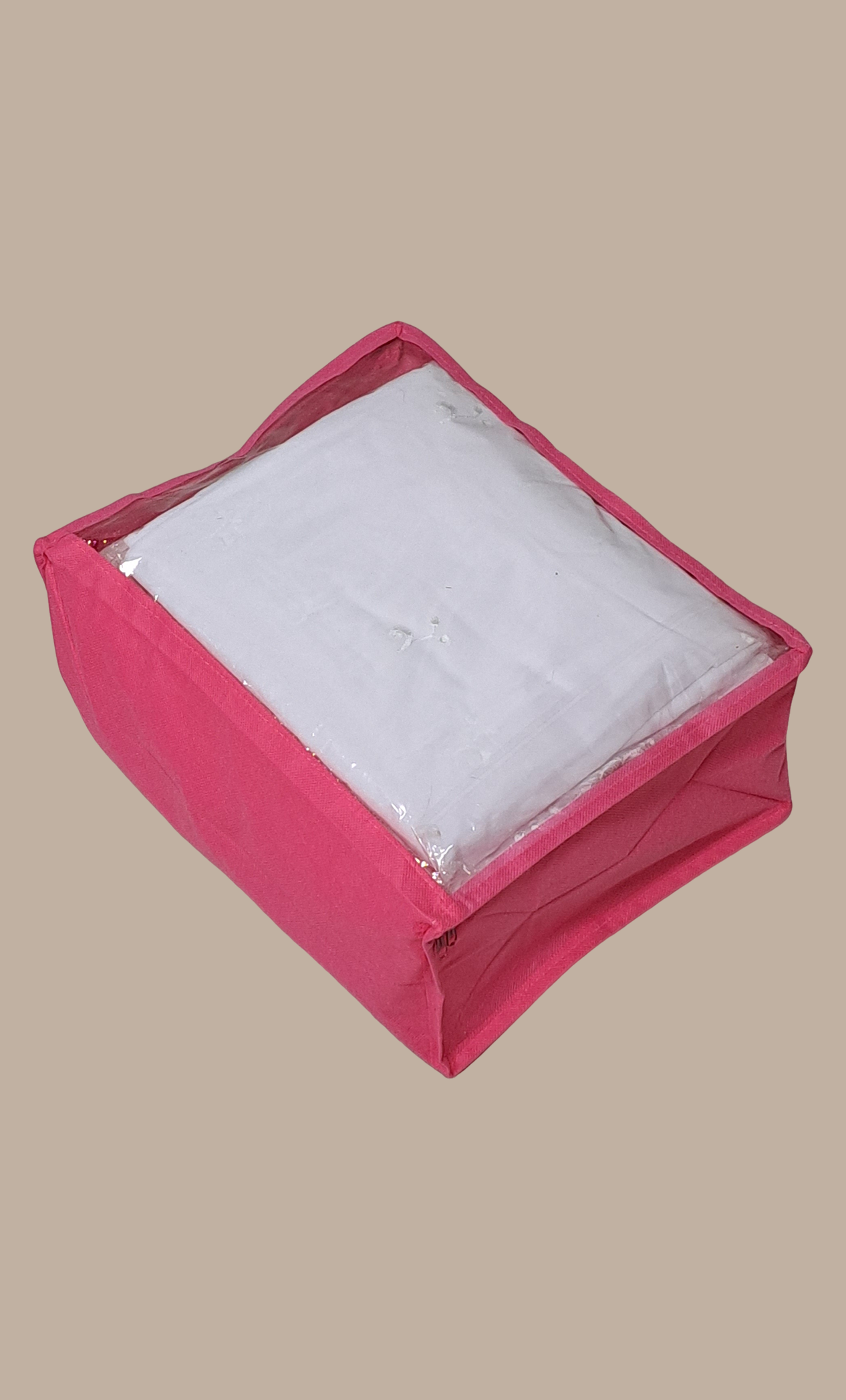 Deep Pink Sari Cover