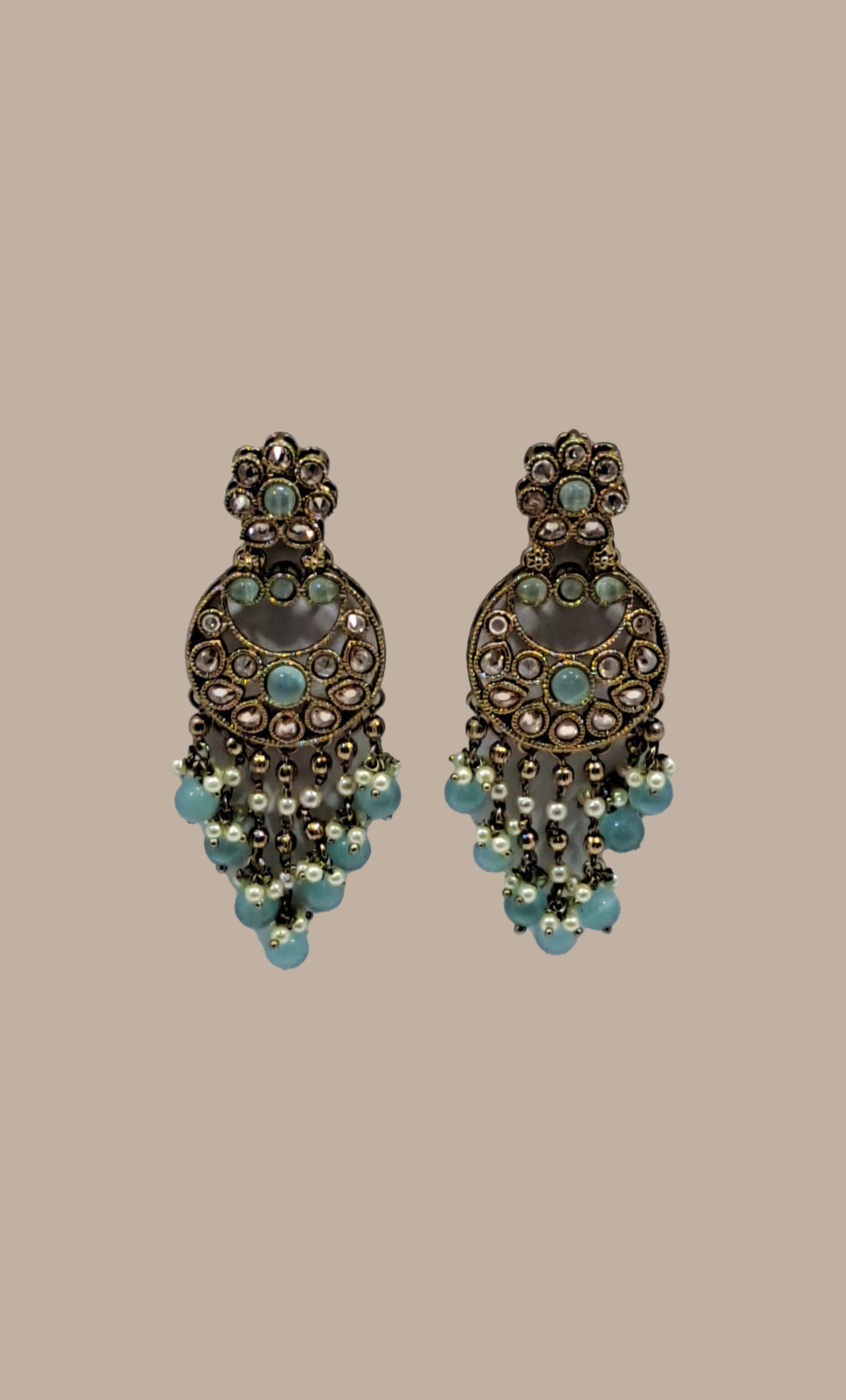 Sea Green Drop Earrings