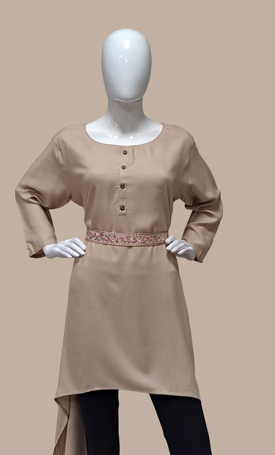 Light Beige Kurti Top