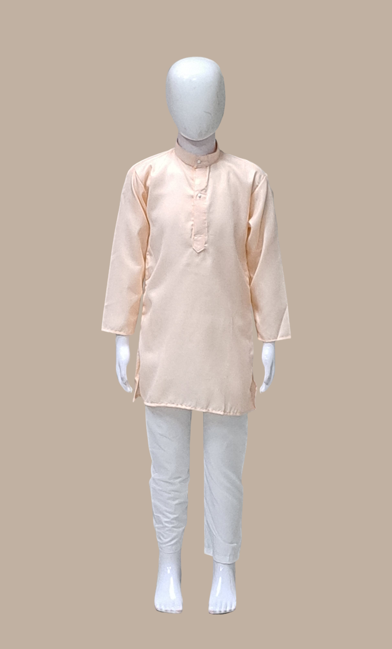 Soft Peach Kurta Set