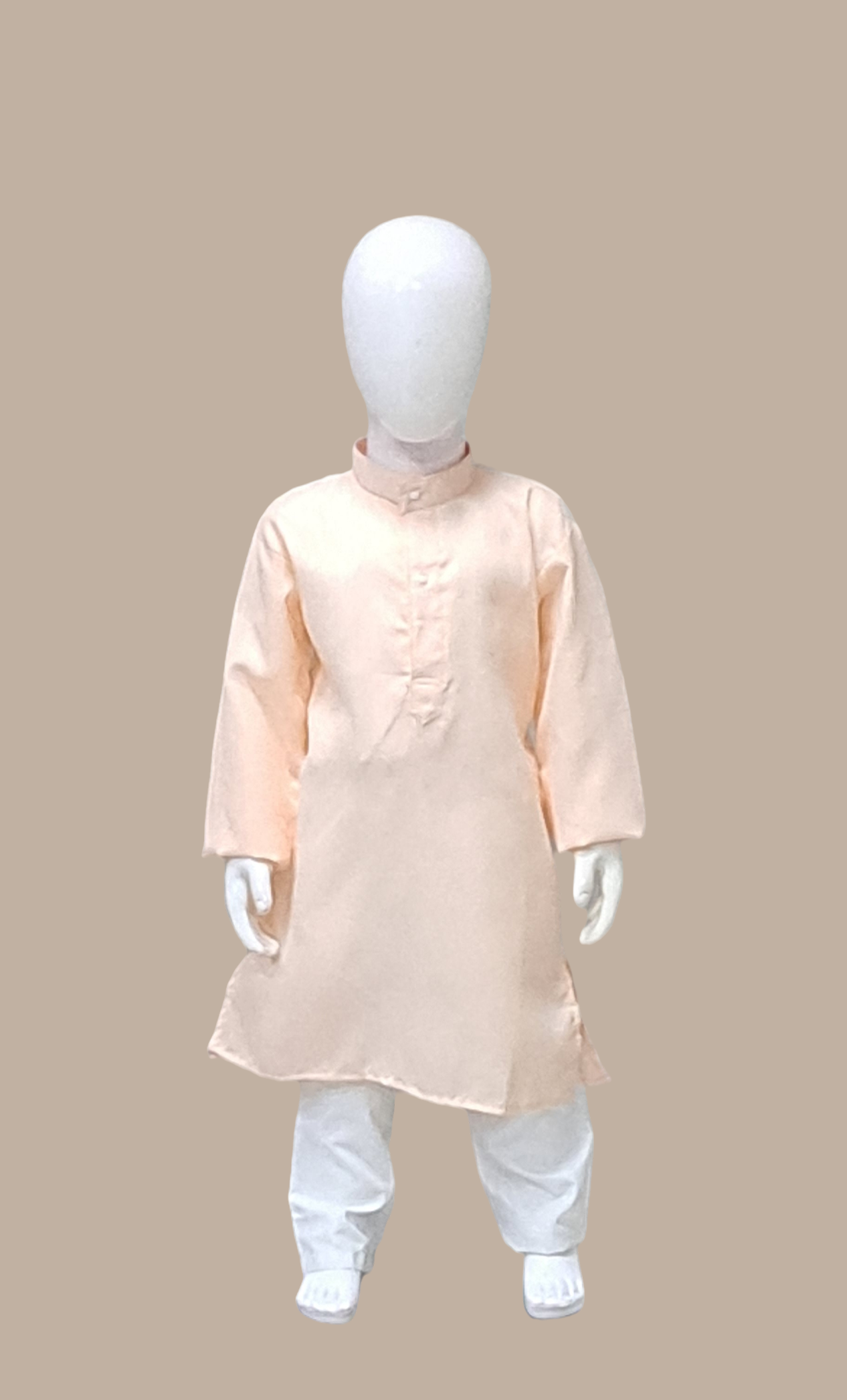 Soft Peach Kurta Set