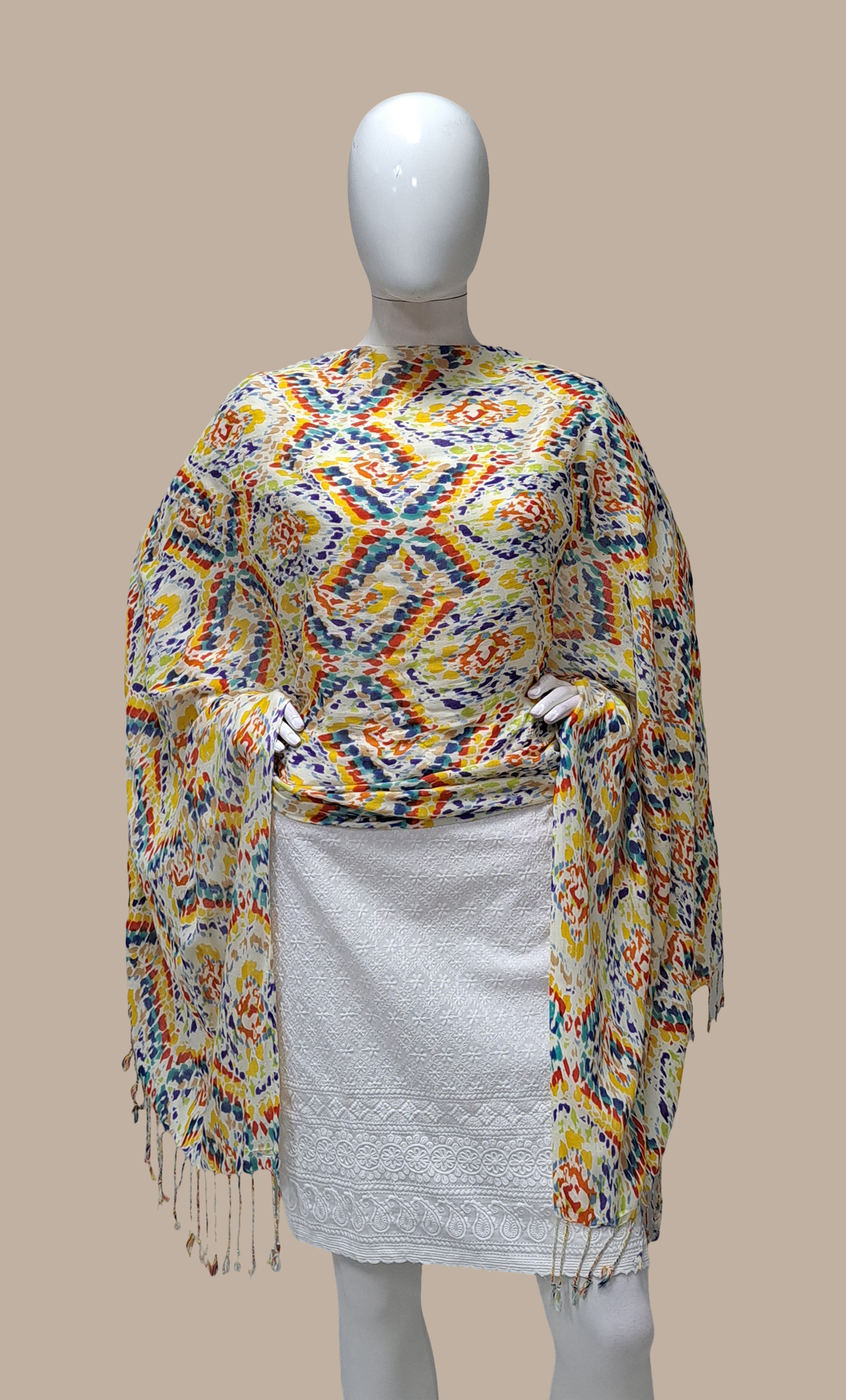 Multi-Colour Printed Dupatta