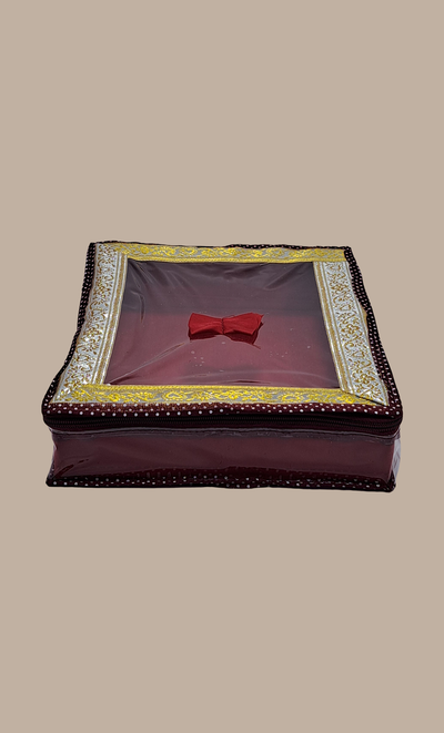 4 Piece Maroon Gift Box