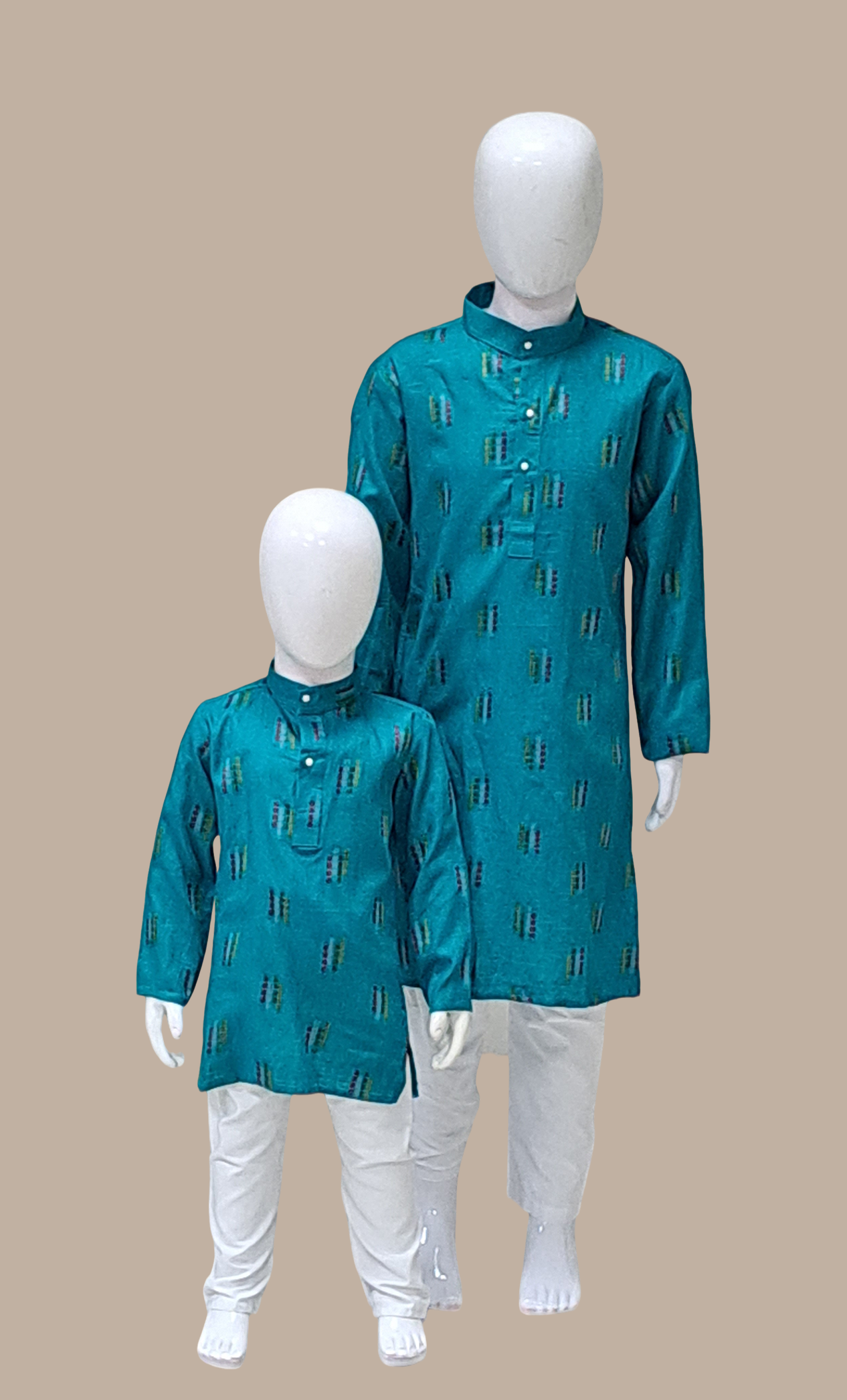 Teal Green Kurta Set