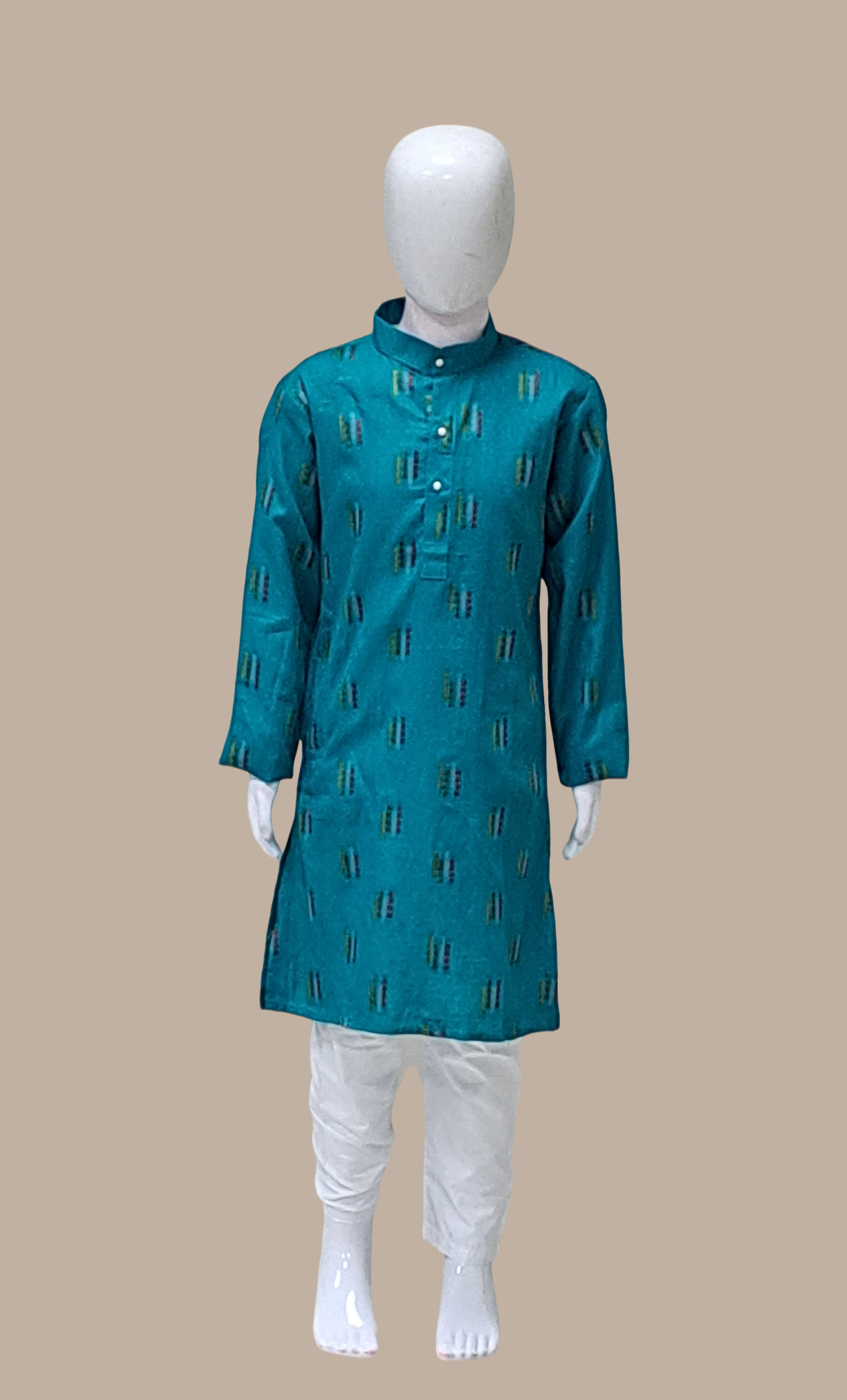 Teal Green Kurta Set