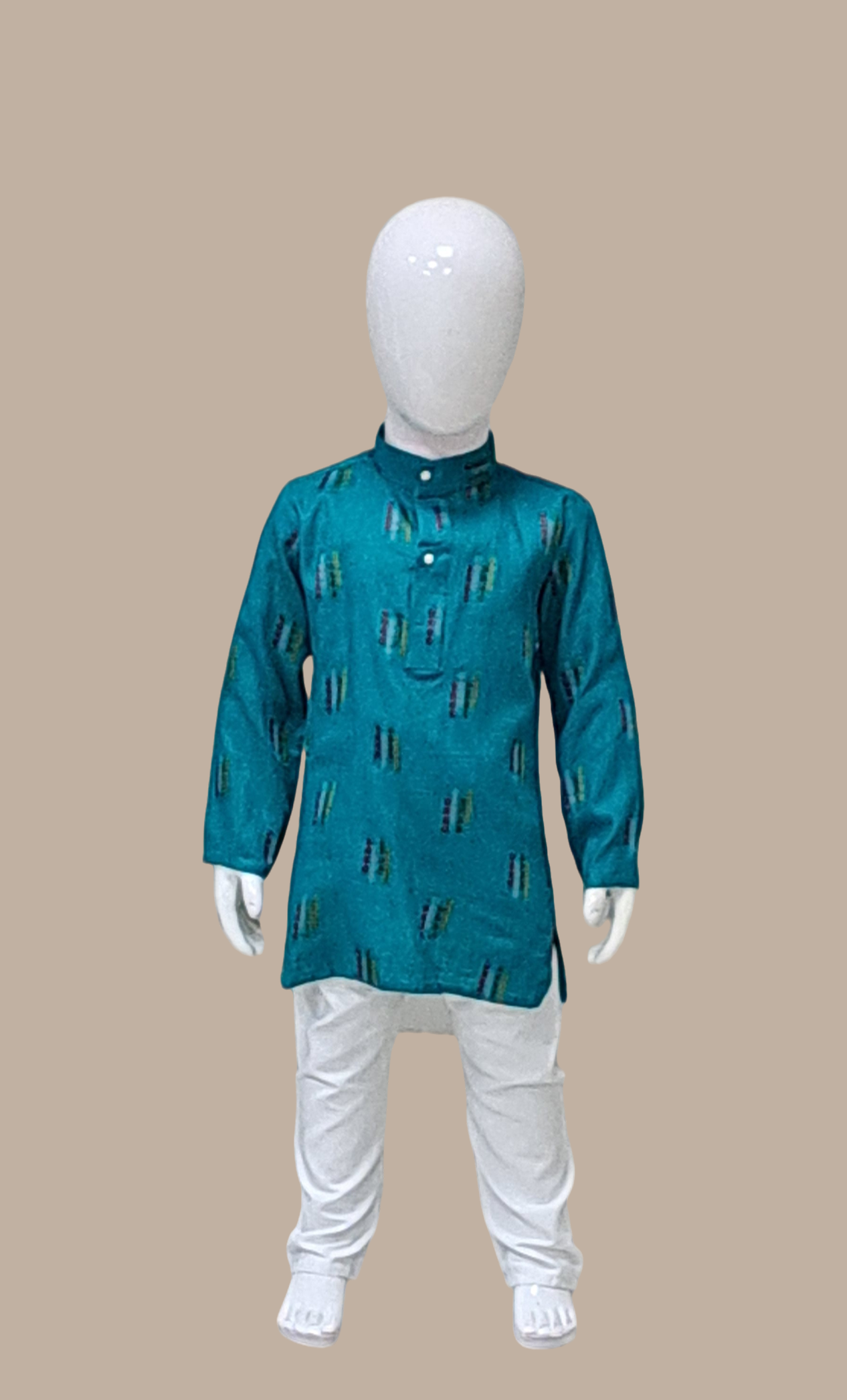 Teal Green Kurta Set