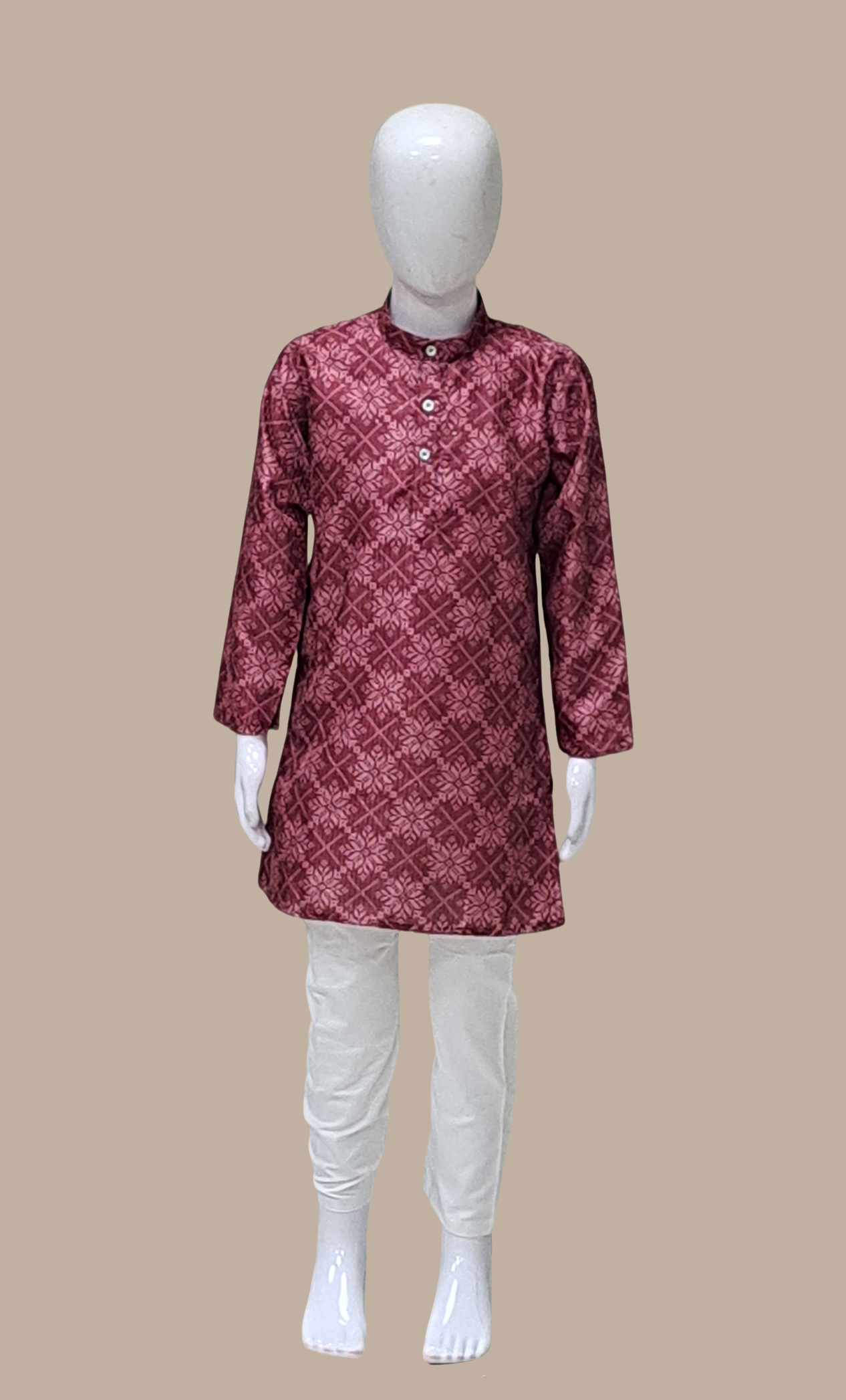 Deep Maroon Kurta Set