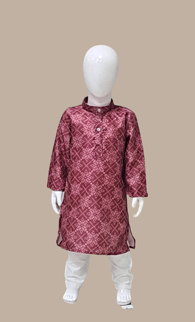 Deep Maroon Kurta Set