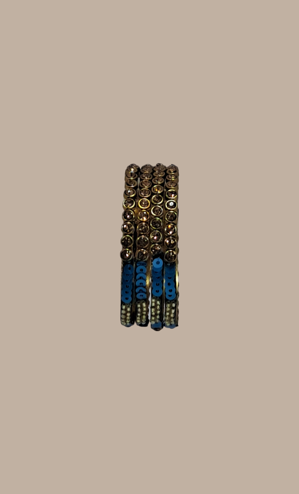 Turquoise Stonework Bangles