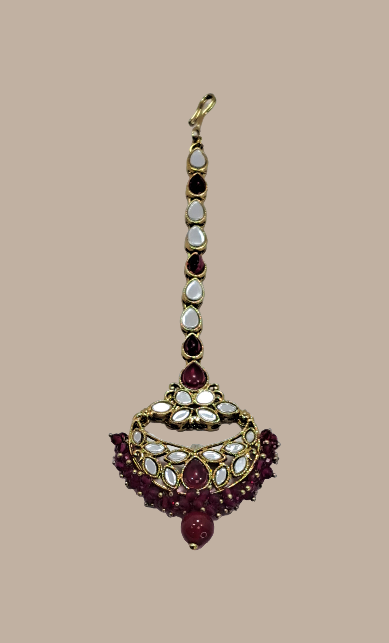 Magenta Stone Work Sirbandi