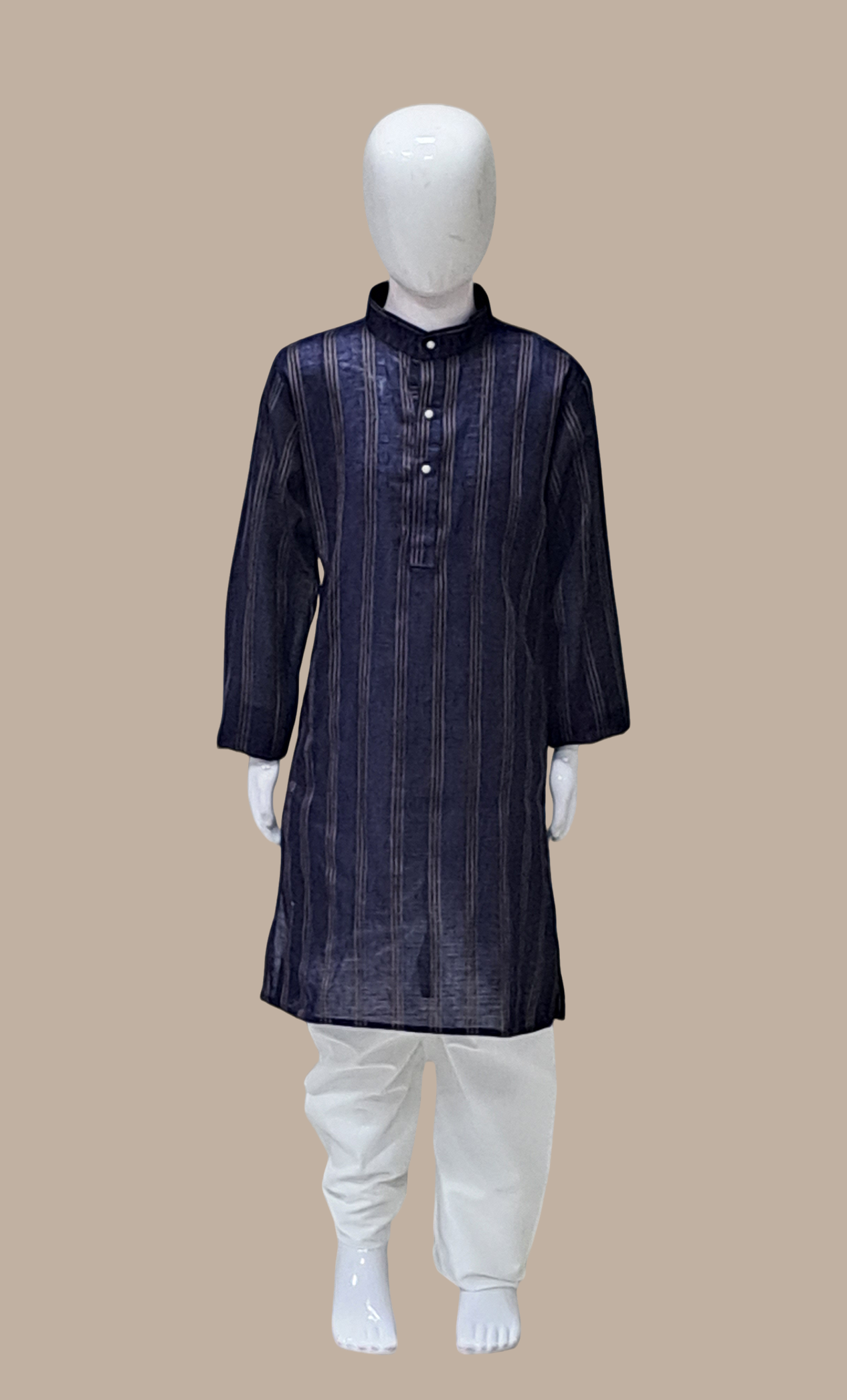 Navy Kurta Set