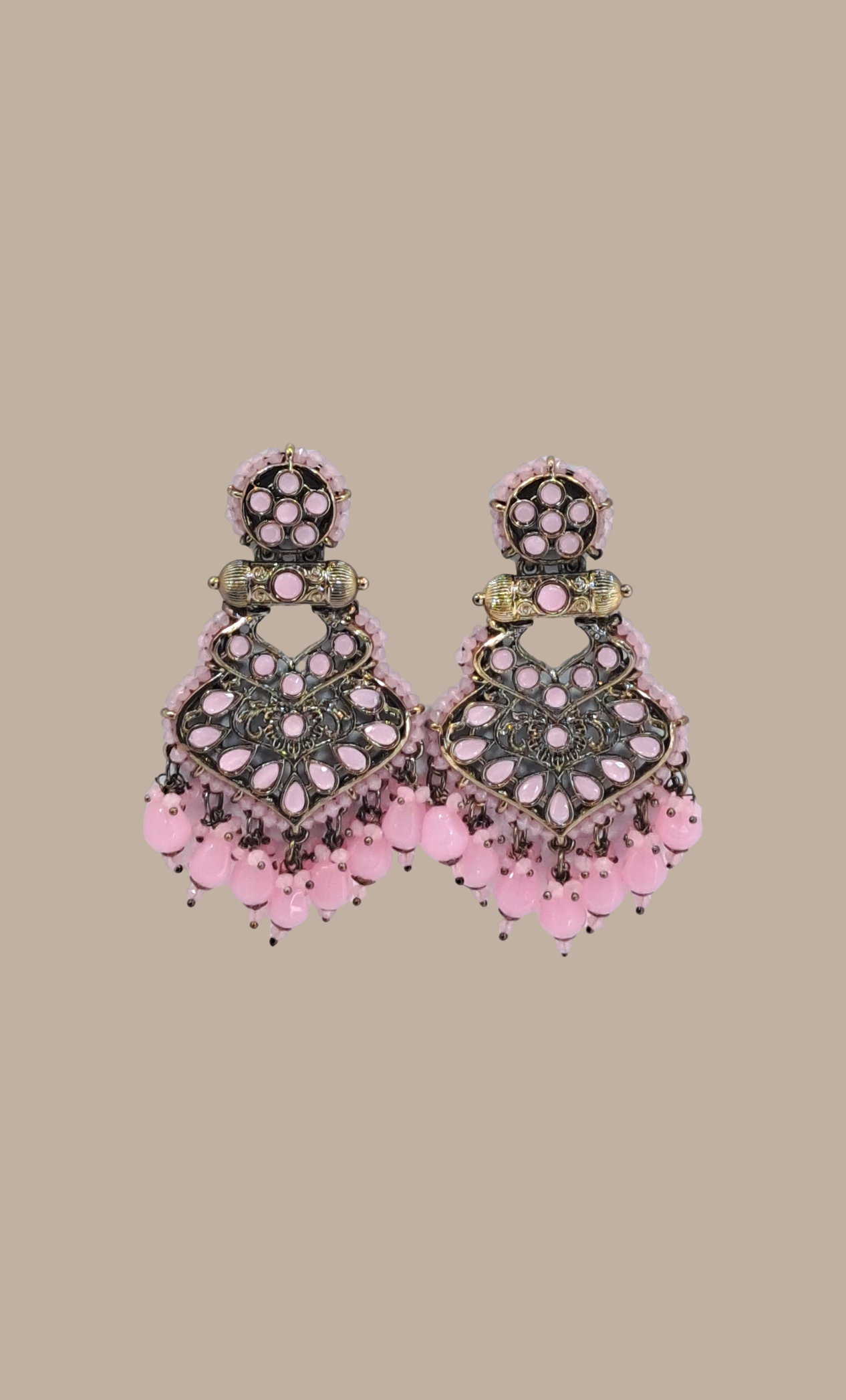 Baby Pink Drop Earrings