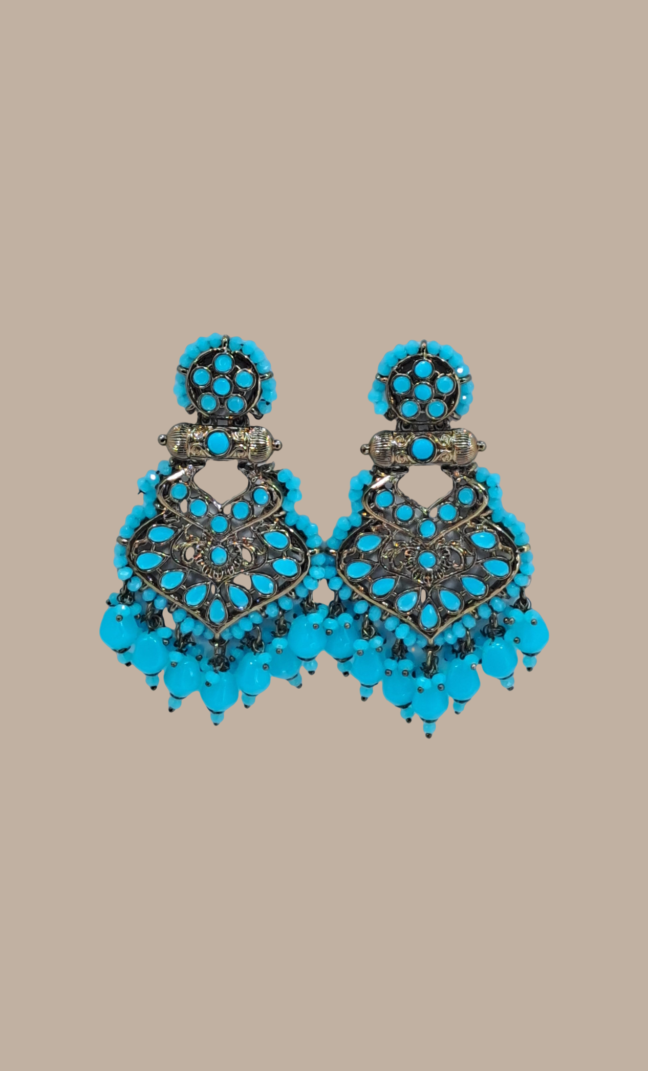 Sea Blue Drop Earrings