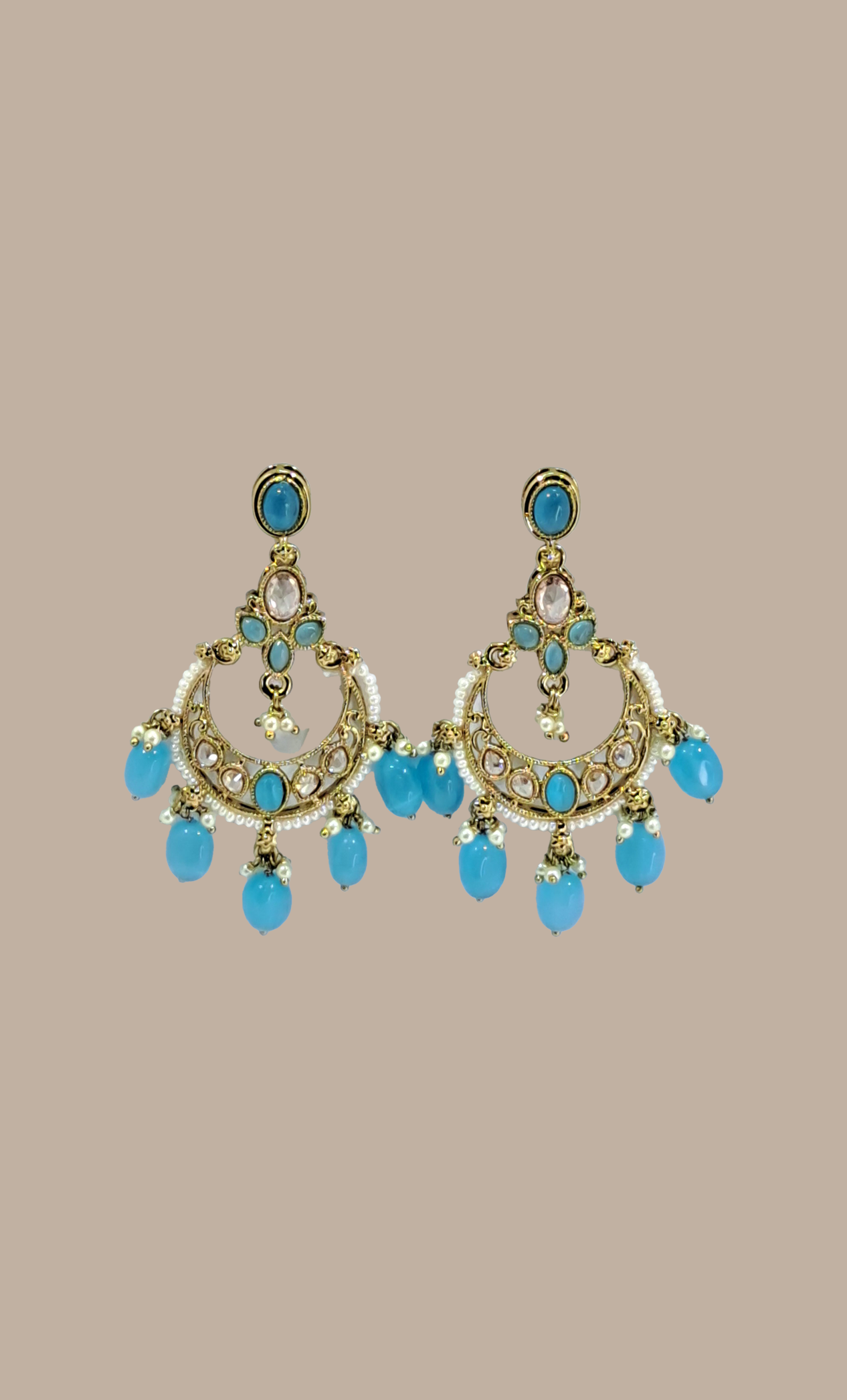 Sea Blue Drop Earrings