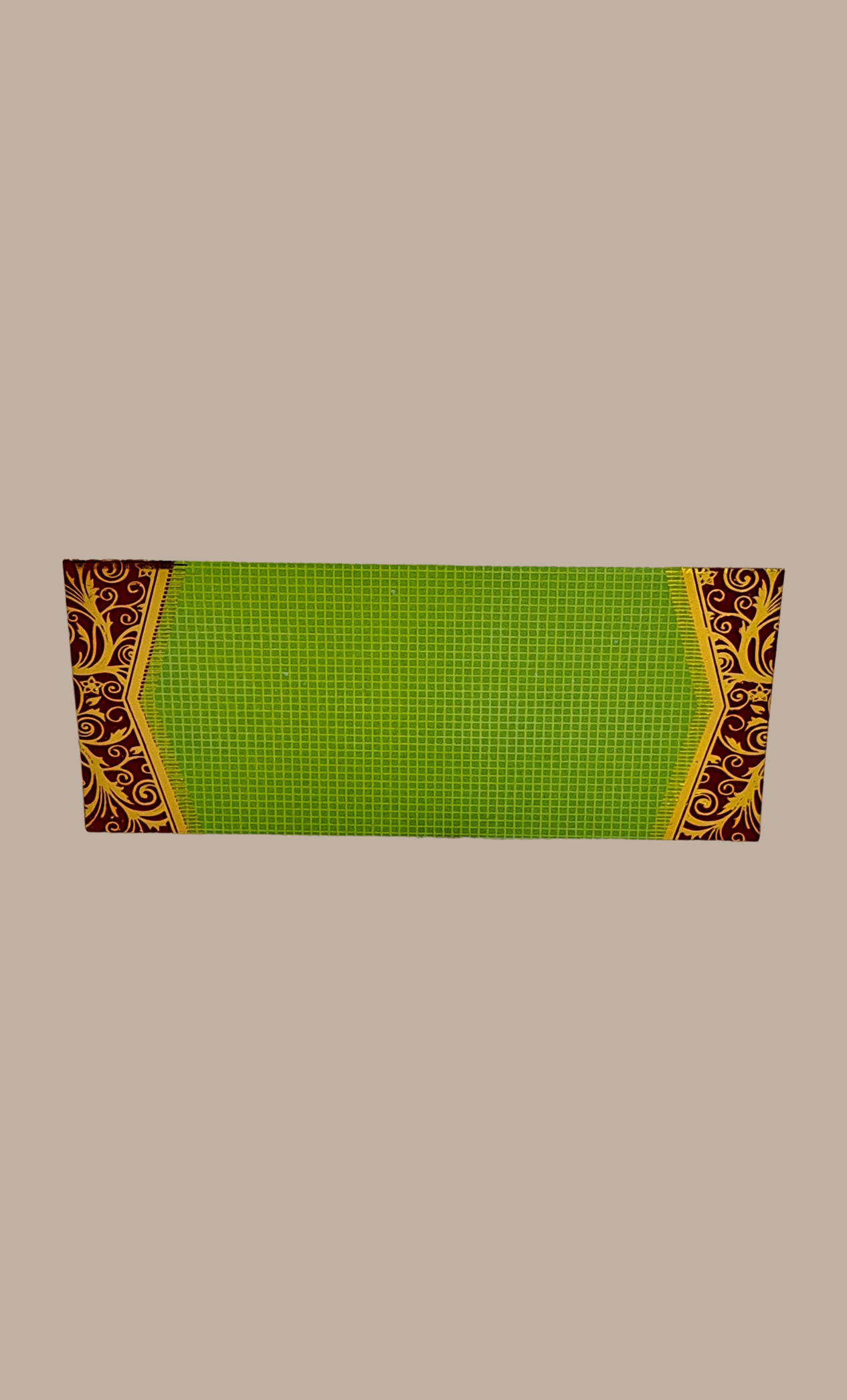 Lime Printed Envelope