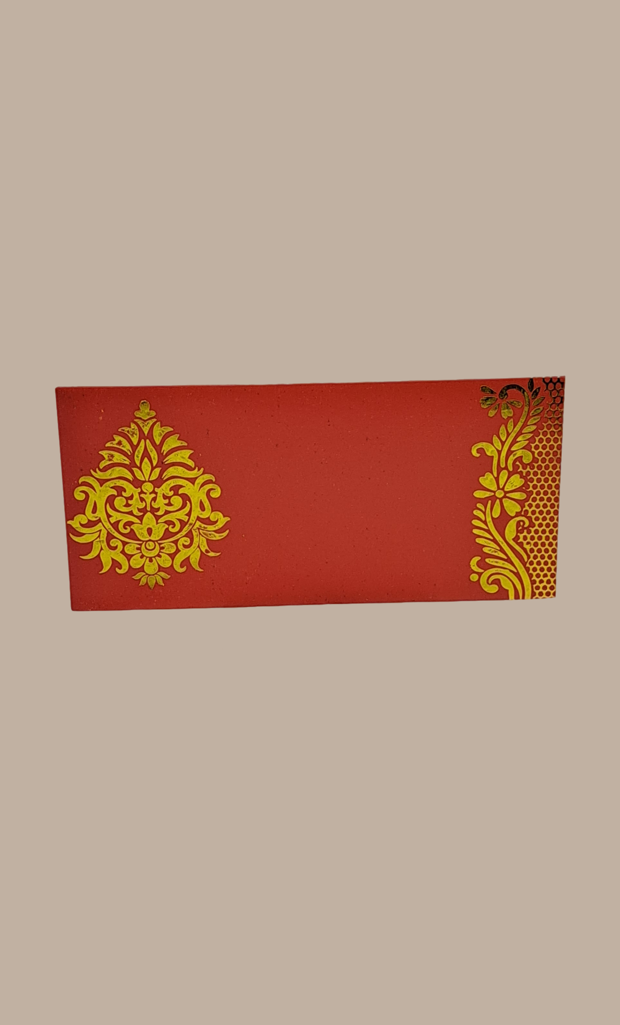 Red Printed Envelope