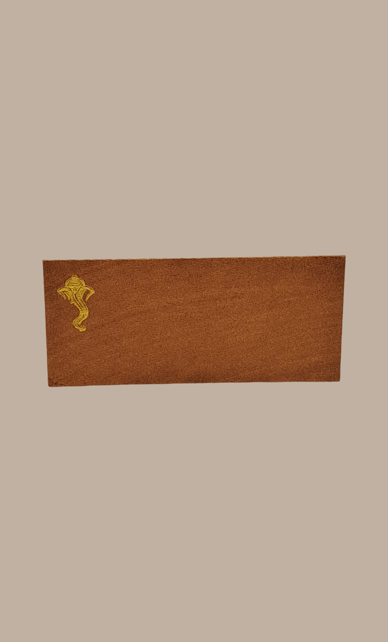 Deep Gold Printed Envelope