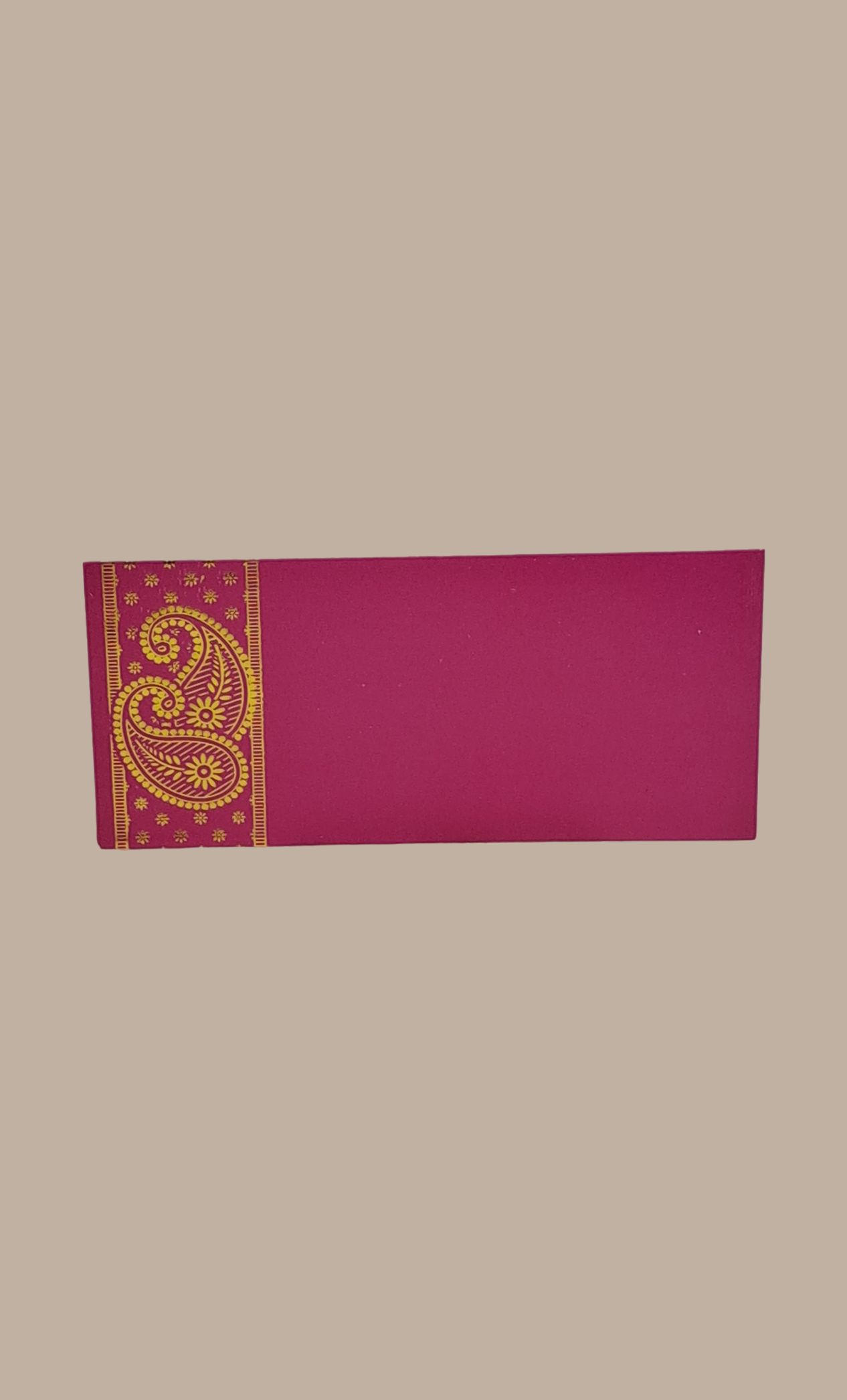 Cerise Printed Envelope