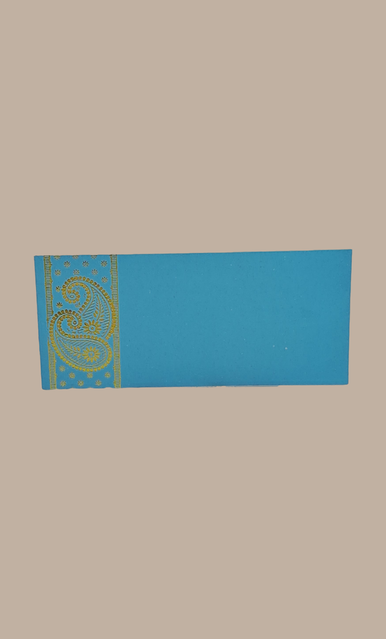 Light Blue Printed Envelope