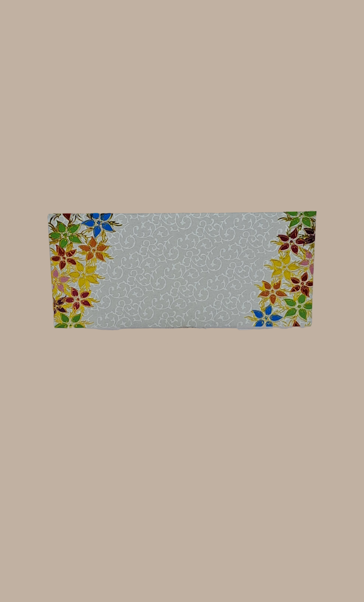 Light Grey Printed Envelope