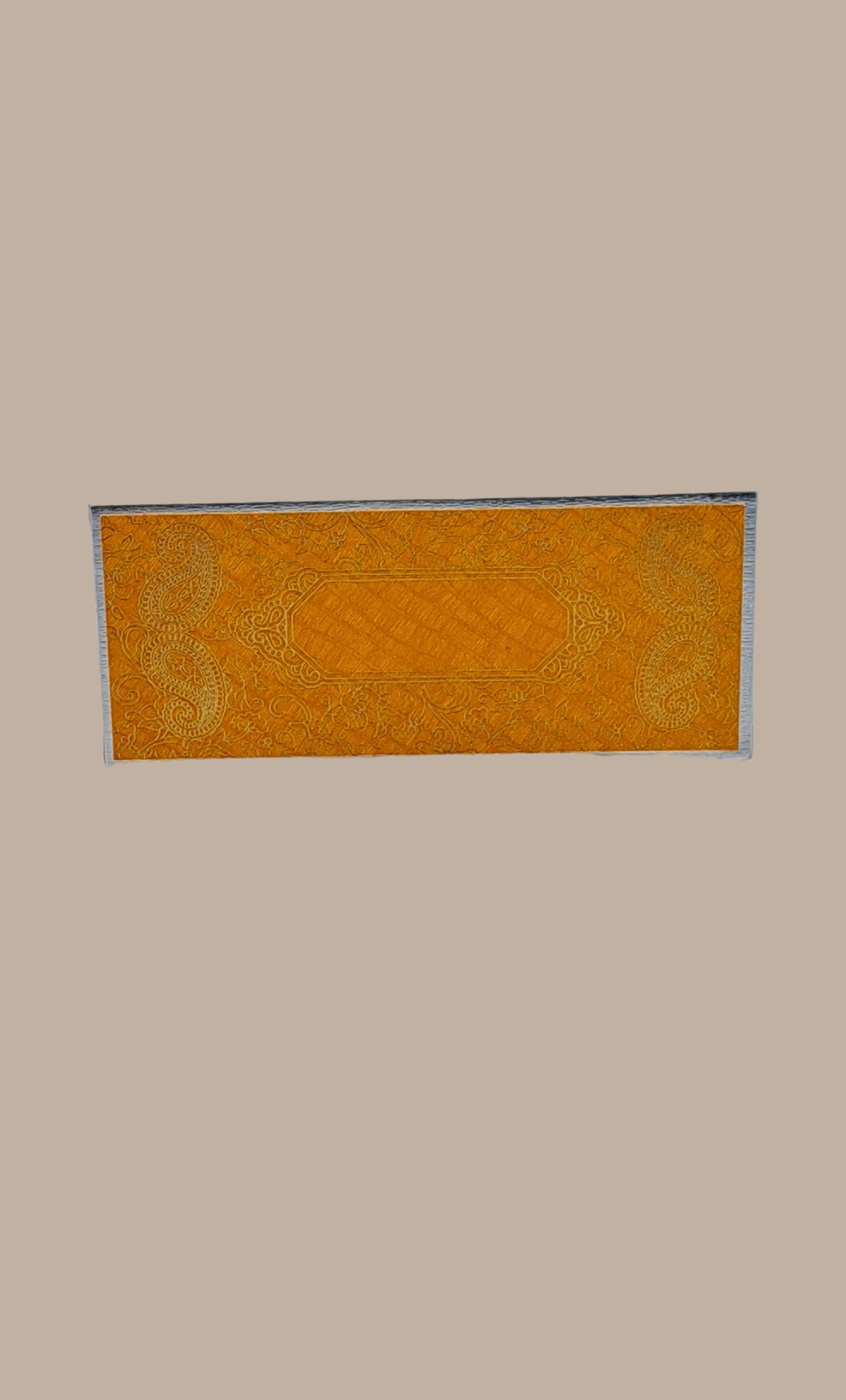 Deep Orange Printed Envelope