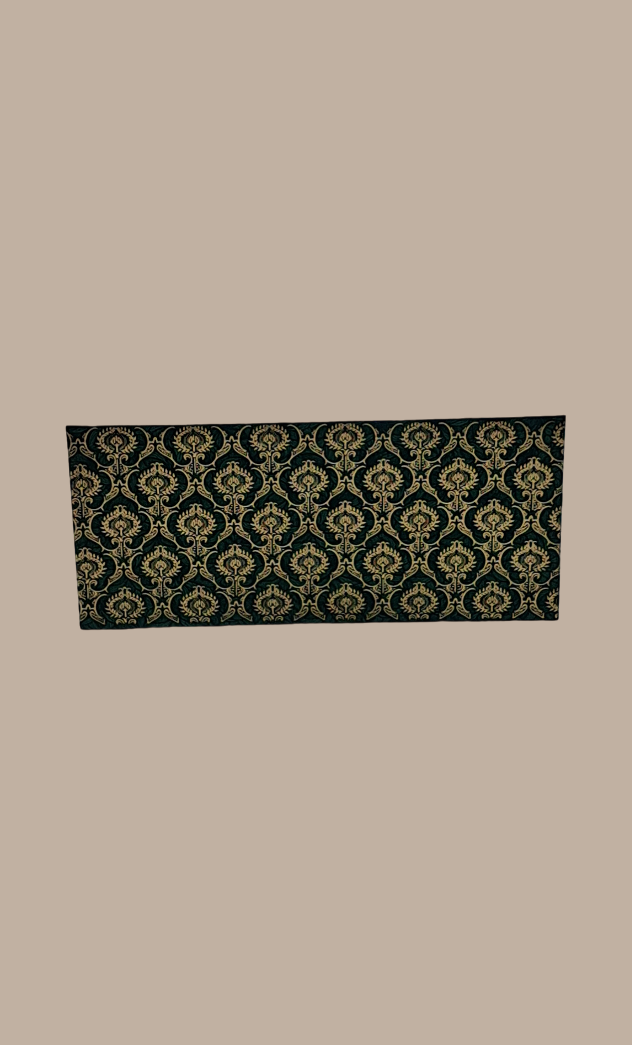 Dark Green Printed Envelope