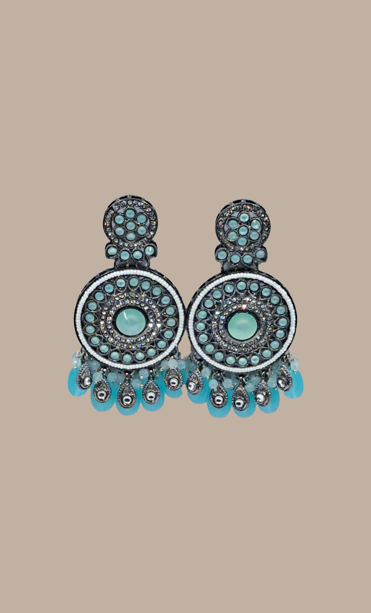 Sea Green Drop Earrings