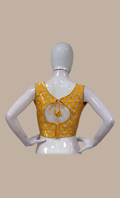 Mustard Woven Blouse