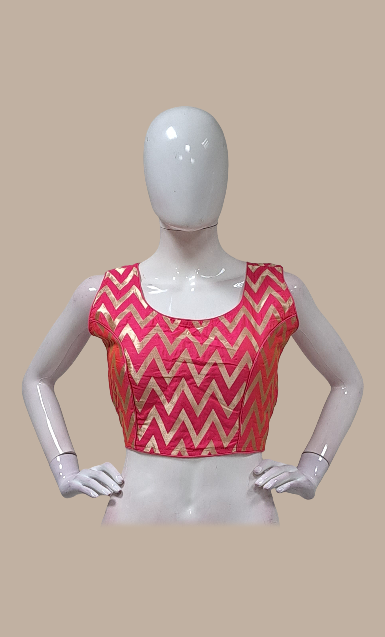 Cerise Woven Blouse