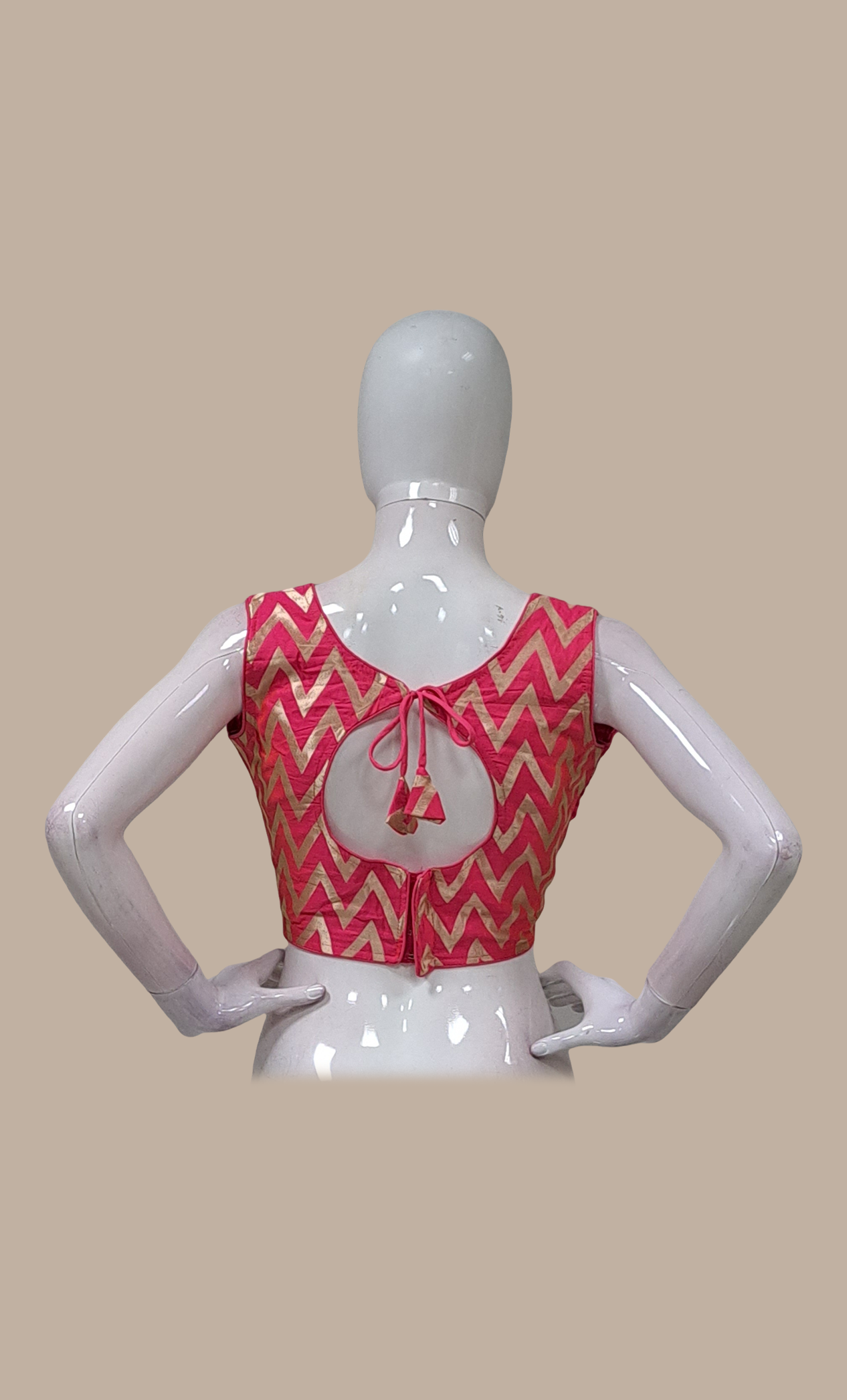 Cerise Woven Blouse