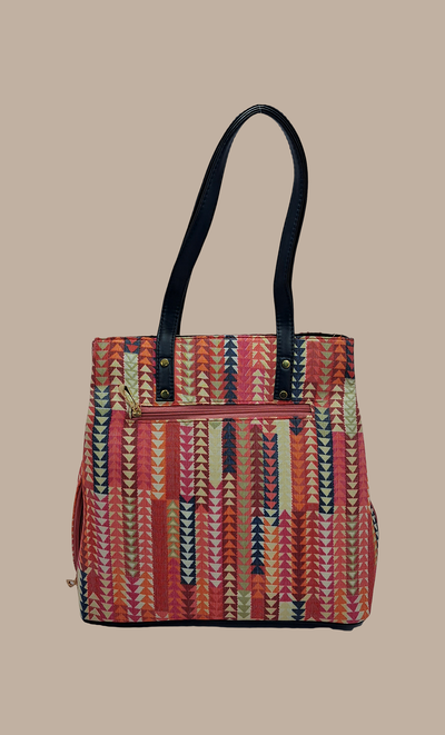 Multi-Colour Printed Handbag