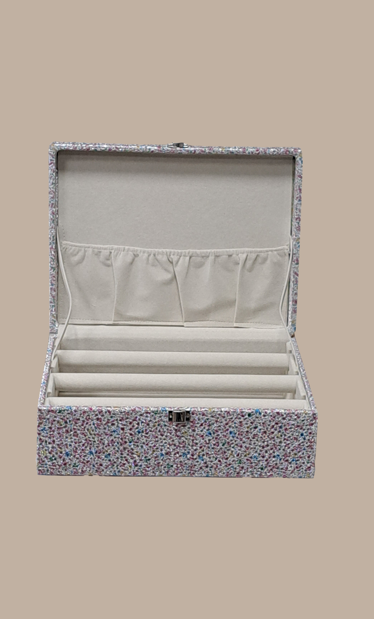 3 Roll Silver Bangle Box