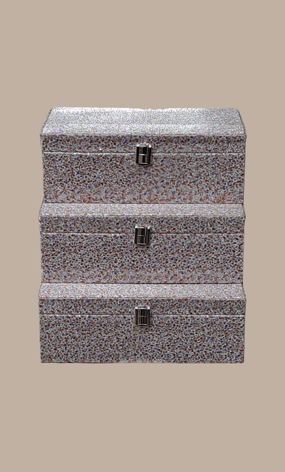 4 Roll Silver Bangle Box