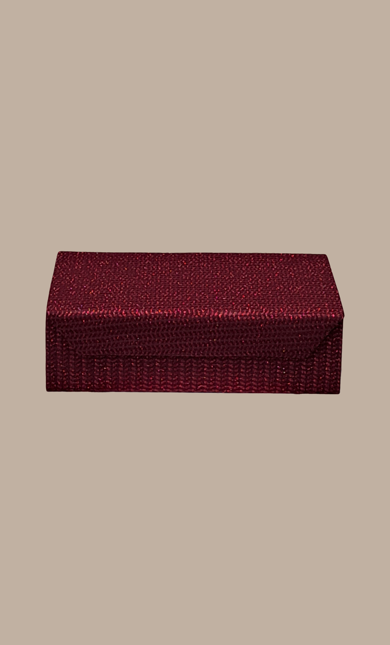 2 Roll Maroon Bangle Box