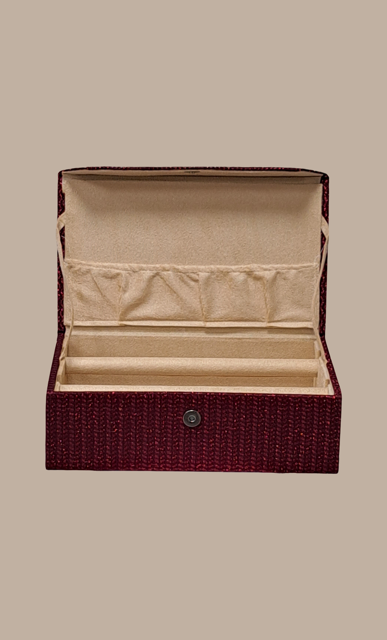 2 Roll Maroon Bangle Box